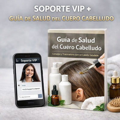 Soporte VIP + Guía de Salud del Cuero Cabelludo