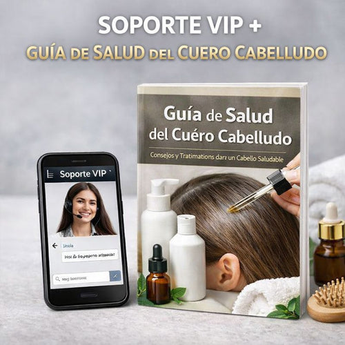 Soporte VIP + Guía de Salud del Cuero Cabelludo