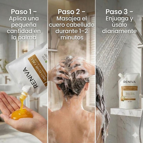 Reniva Anti-Caída — Champú Tratamiento Capilar O Te Regresamos Tu Dinero