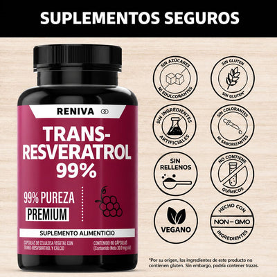 Reniva Trans-Resveratrol 99%