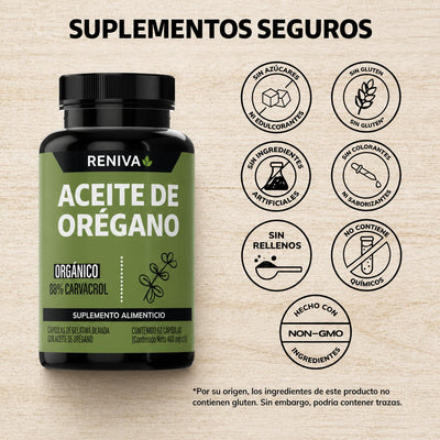 Reniva Aceite de Orégano Orgánico